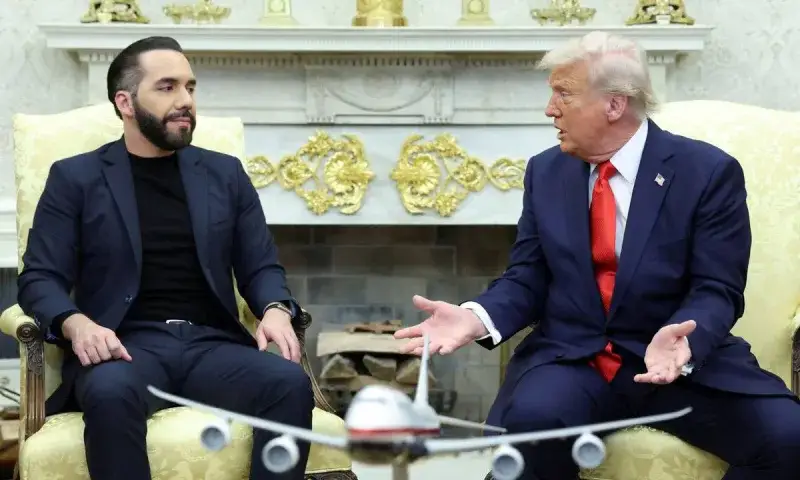 Trump recibirá a Bukele en la Casa Blanca este jueves