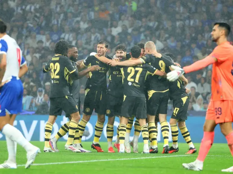 Doblete de Haaland sella el triunfo del City en su debut europeo