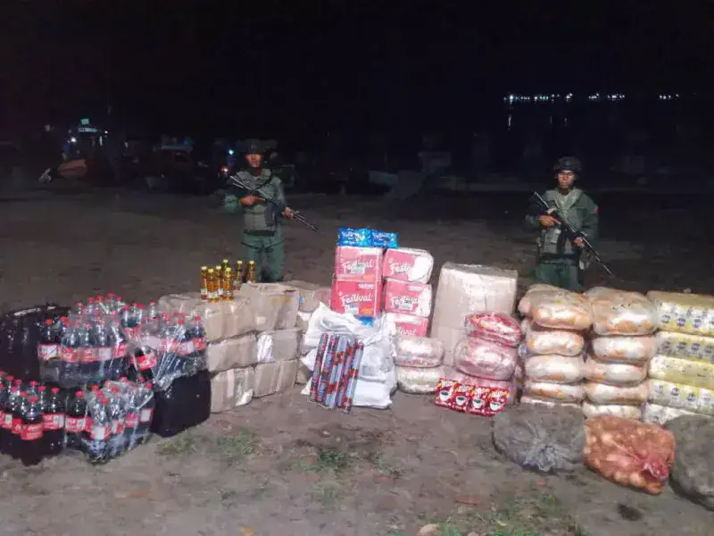 FANB localiza embarcación colombiana en aguas del Río Orinoco