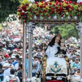 Todo listo para la procesión de la Divina Pastora en Barquisimeto