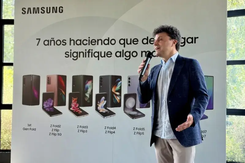Samsung domina el 93% de los plegables en España