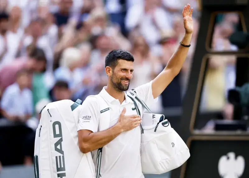 Djokovic no se retira tras perder en Wimbledon