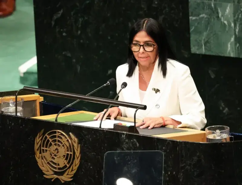 Delcy Rodríguez ratifica ante la ONU que habrá comicios en Venezuela
