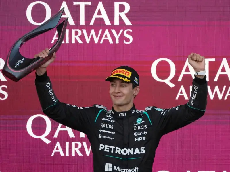 George Russell conquista con autoridad el Gran Premio de Azerbaiyán