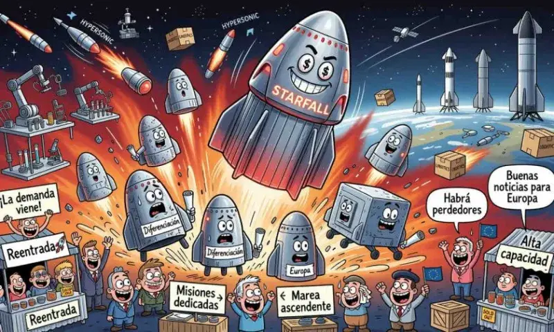 Starfall de SpaceX reordena el mercado de reentrada y presiona a las startups