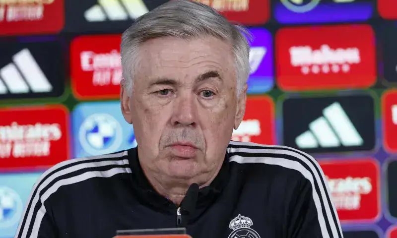 Ancelotti: "Si el Madrid está contento conmigo firmo hasta 2034"