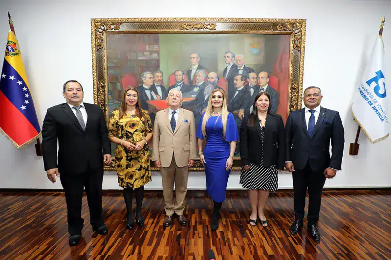 Magistrada Caryslia Beatriz Rodríguez juramentada como presidenta del TSJ