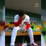 Willson Contreras se quebró tras jonrón de 421 pies y gritó “¡Venezuela!”