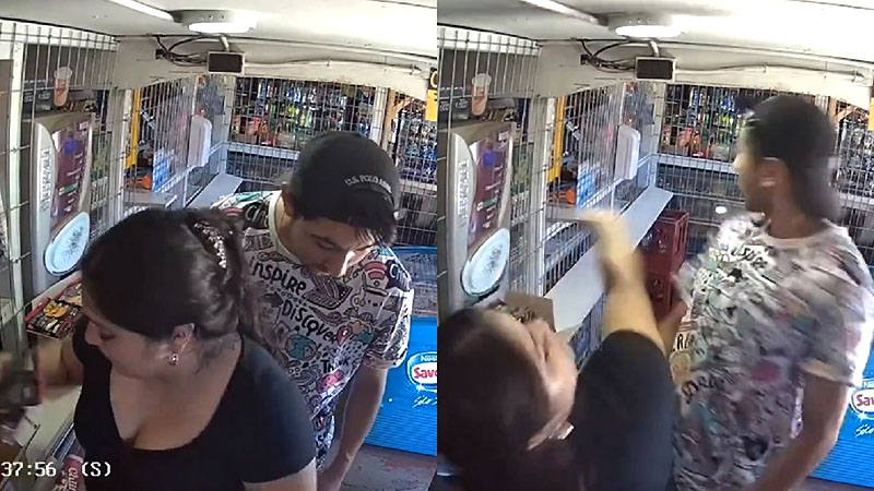 
			Vendedora se defendió de un abusador sexual y lo dejó atrapado en Chile (+Video)		