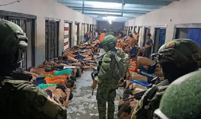 Ecuador deportará 1.500 presos extranjeros, entre ellos venezolanos
