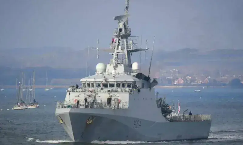 Gobierno ve como "amenaza" llegada de buque de guerra británico a Guyana