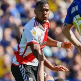 Salomón Rondón destacó con gol en el triunfo de River en el superclásico