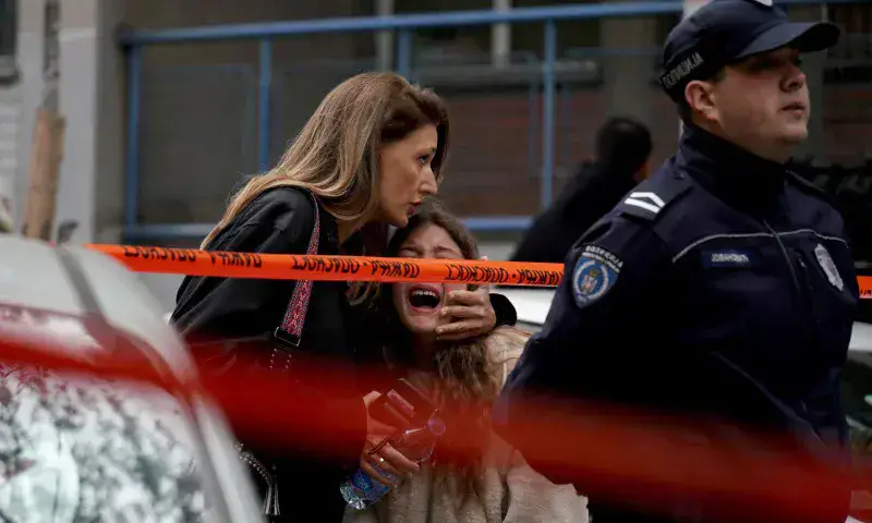 Dos heridos en otro ataque en colegio serbio, tras tiroteo con 9 muertos