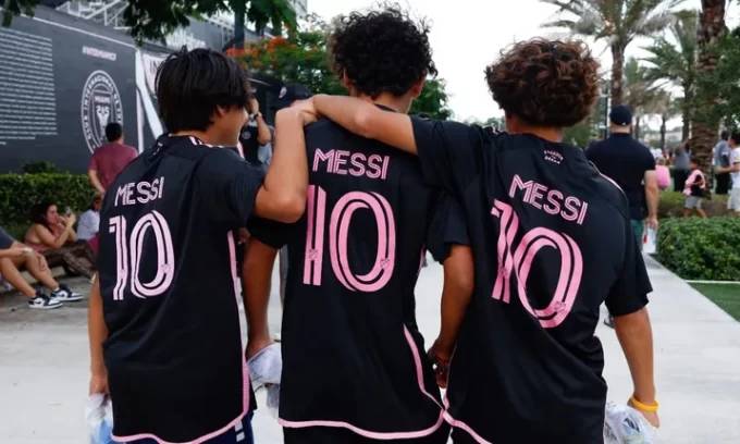 Messi repite como la camiseta más vendida de la MLS