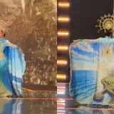 Silvia Maestre llevó a La Guaira al desfile de trajes típicos