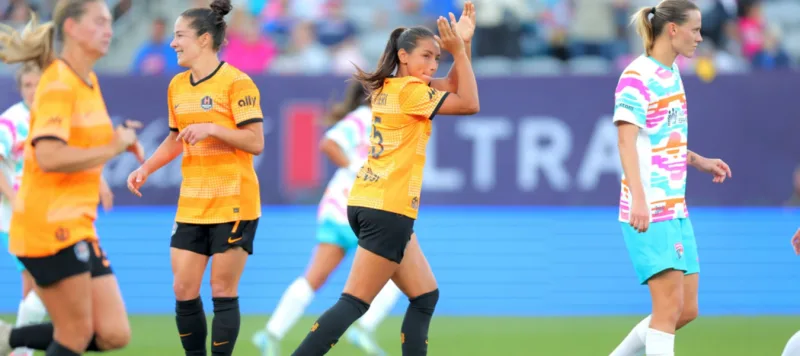 Bárbara Olivieri anotó en el triunfo del Houston Dash