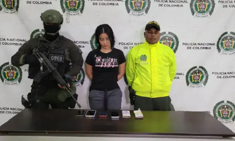 Encarcelan en Colombia a expareja de "Otoniel" por lavado de dinero
