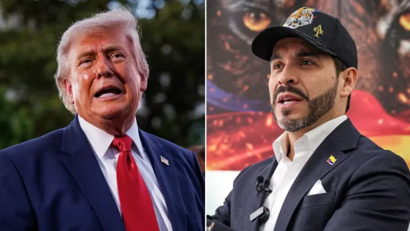 Trump reacciona al triunfo de Abelardo de la Espriella en Colombia