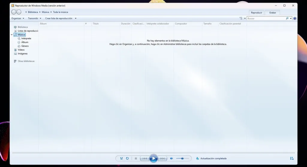 Microsoft quita funciones clave al clásico Windows Media Player