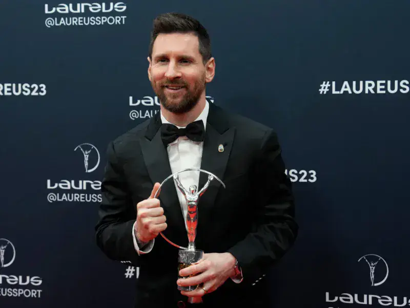 Messi recibió el Premio Laureus al mejor jugador