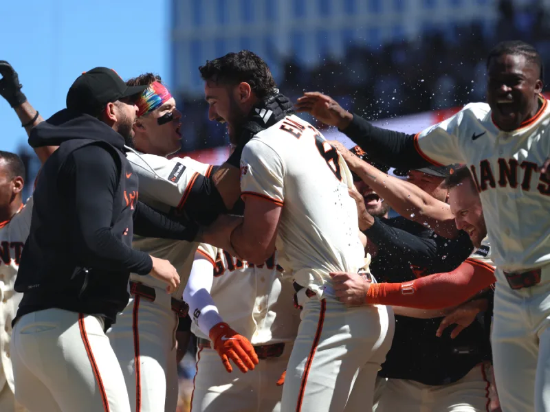 Grand slam de Bryce Eldridge impulsa remontada de los Gigantes ante los Nacionales