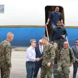 Donovan y Rodríguez hablan de reconstrucción en Caracas
