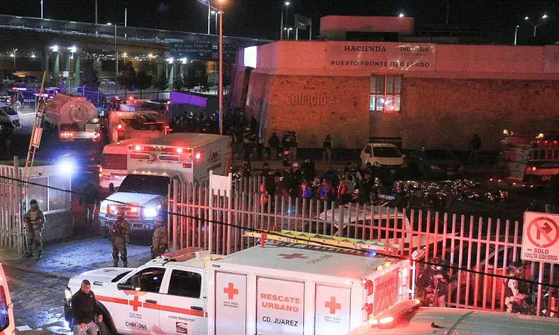 Oposición lamenta muertes por incendio de migrantes en México