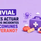 Un trivial pone a prueba los primeros auxilios ante incidentes del verano