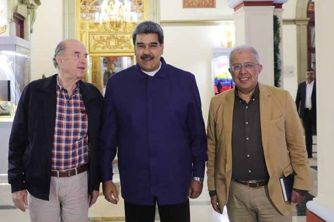 Canciller colombiano visita Caracas para abordar tema del diálogo