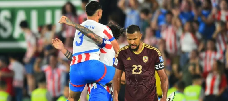 La Vinotinto cedió en el segundo tiempo ante Paraguay