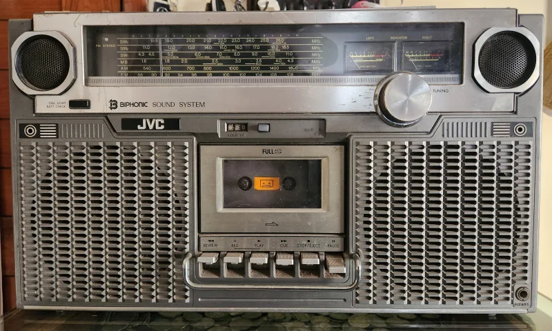 File:Audio Cassette Player and Radio.jpg