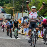 Jimmi Briceño sale victorioso y es el nuevo líder de la Vuelta al Táchira
