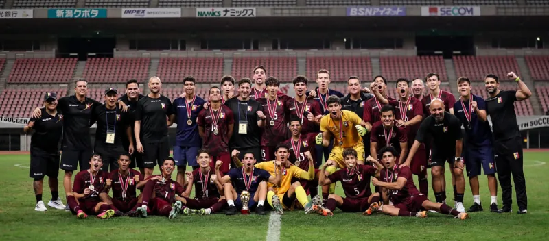 La Vinotinto sub-17 completó su gira con triunfo ante Nueva Zelanda
