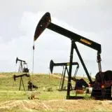 Jun. 1973: Oil wells near Teapot Dome, Wyoming (Boyd Norton / Documerica)