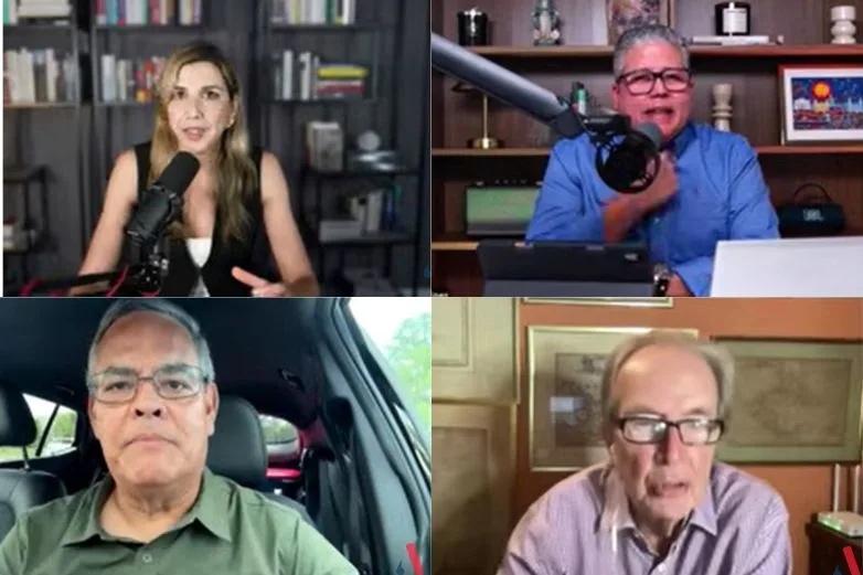 Tres periodistas ven irreversible la transición venezolana con tutela de Washington