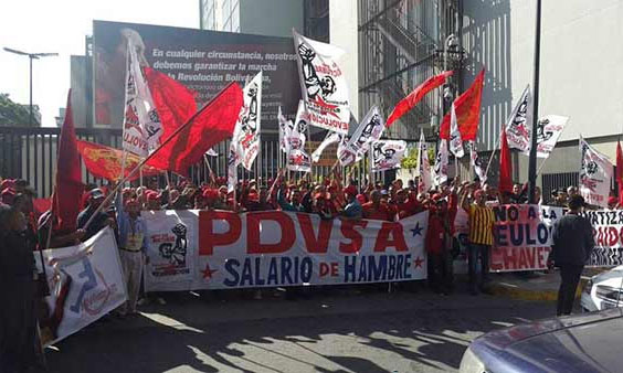 Sindicalistas inician acciones legales contra Pdvsa en tribunal de EE. UU.